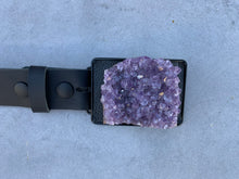 Load image into Gallery viewer, Large Square Amethyst Cluster Belt
