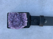 Load image into Gallery viewer, Large Square Amethyst Cluster Belt
