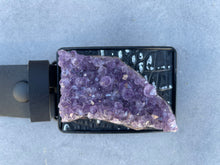 Load image into Gallery viewer, Large Square Amethyst Cluster Belt
