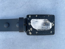 Load image into Gallery viewer, Large Clear Quartz Point Square-Shaped Belt
