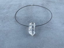 Load image into Gallery viewer, Quartz Point Black Choker
