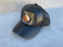 Load image into Gallery viewer, Third Eye Activation Hat with Small Citrine Crystal
