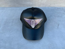 Load image into Gallery viewer, Third Eye Trucker Hat with Quartz Point Crystal
