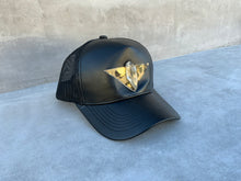 Load image into Gallery viewer, Third Eye Trucker Hat with Small Quartz Point Crystal
