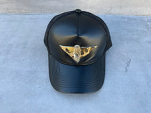 Load image into Gallery viewer, Third Eye Trucker Hat with Small Quartz Point Crystal
