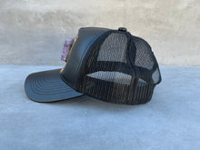 Load image into Gallery viewer, Third  Eye Activation Trucker Hat with Large Amethyst Crystal
