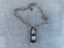 Load image into Gallery viewer, Xtreme XXL Quartz Point on Large Stainless Steel Chain
