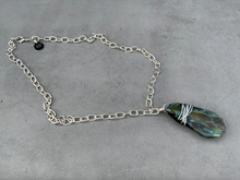 Load image into Gallery viewer, Large Labradorite Necklace
