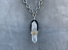 Load image into Gallery viewer, Extra-Large Quartz Point Necklace
