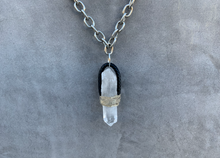 Load image into Gallery viewer, Extra-Large Quartz Point Necklace
