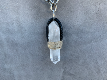 Load image into Gallery viewer, Extra-Large Quartz Point Necklace
