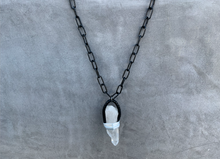 Load image into Gallery viewer, Large Quartz Point Necklace
