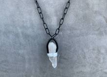 Load image into Gallery viewer, Large Quartz Point Necklace
