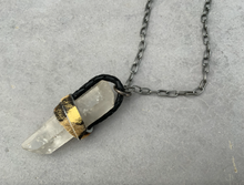 Load image into Gallery viewer, Medium Quartz Point Necklace
