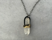 Load image into Gallery viewer, Medium Quartz Point Necklace
