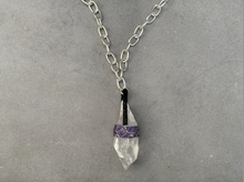 Load image into Gallery viewer, Medium Quartz Point Necklace
