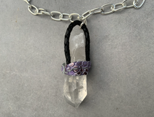 Load image into Gallery viewer, Medium Quartz Point Necklace
