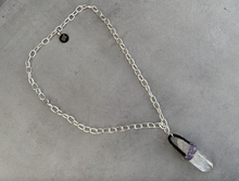 Load image into Gallery viewer, Medium Quartz Point Necklace
