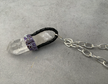 Load image into Gallery viewer, Medium Quartz Point Necklace
