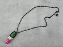 Load image into Gallery viewer, Medium Rainbow Quartz Necklace
