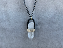 Load image into Gallery viewer, Medium Quartz Point Necklace
