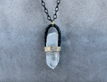 Load image into Gallery viewer, Medium Quartz Point Necklace
