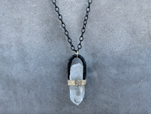 Load image into Gallery viewer, Medium Quartz Point Necklace
