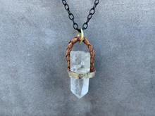 Load image into Gallery viewer, Medium Quartz Point Necklace
