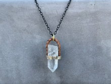 Load image into Gallery viewer, Medium Quartz Point Necklace
