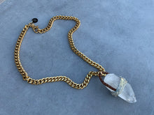 Load image into Gallery viewer, Extra-Large Quartz Point Necklace
