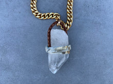 Load image into Gallery viewer, Extra-Large Quartz Point Necklace
